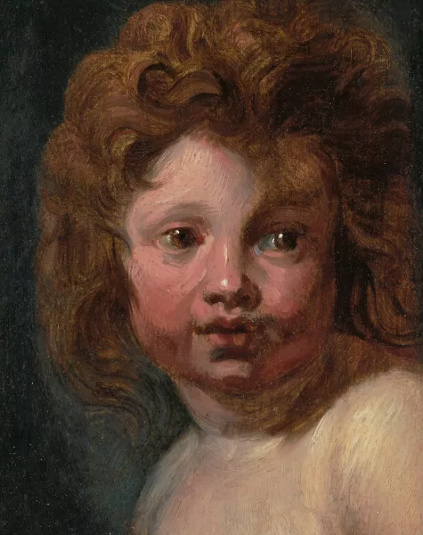 Antoine van Dyck — Attribué à Dyck, Anthony van — zugeschrieben Portrait eines Jungen mit lockigem Haar