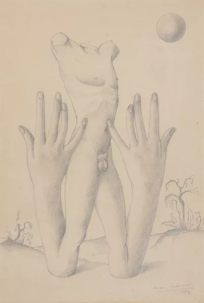 Marc Eemans — Sans titre, 1958