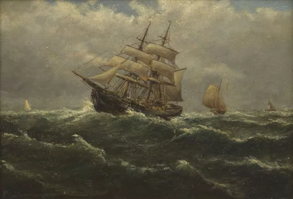Pieter Cornelis Dommersen — Marine