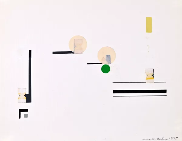 Marcelle Cahn — Composition, 1975