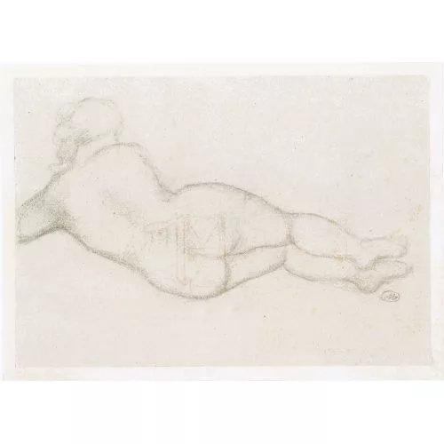 Aristide Maillol — Femme nue de dos