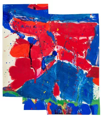 Sam Francis — Sans titre, 1960