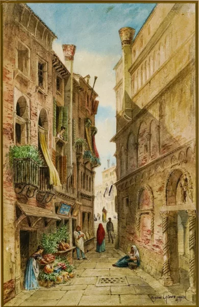 Pierre Eugène Lacoste — Rue de Venise