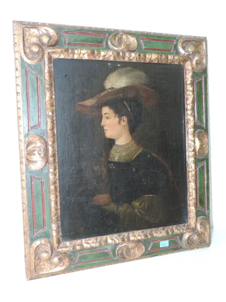 Rembrandt — Copie — Portrait de Saskia