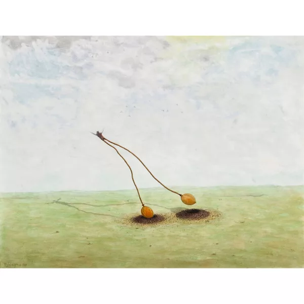 Walter Schmögner — Surreale Komposition.
