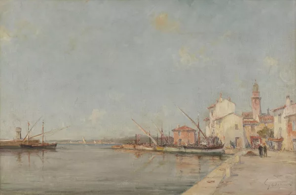 Émile Godchaux — Vue d'un port