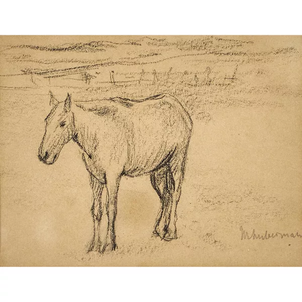 Max Liebermann — Pferd auf der Weide