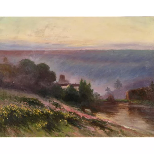 Fausto Giusto — Uferlandschaft.