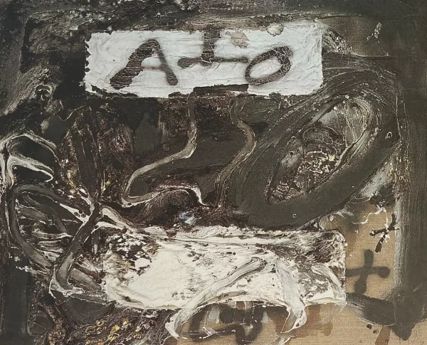 Antoni Tàpies — Aqueuy, 1985