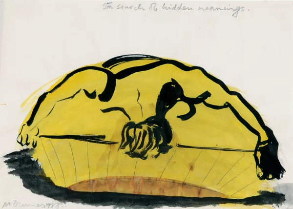 Marlene Dumas — In Search of Hidden Meanings, 1988