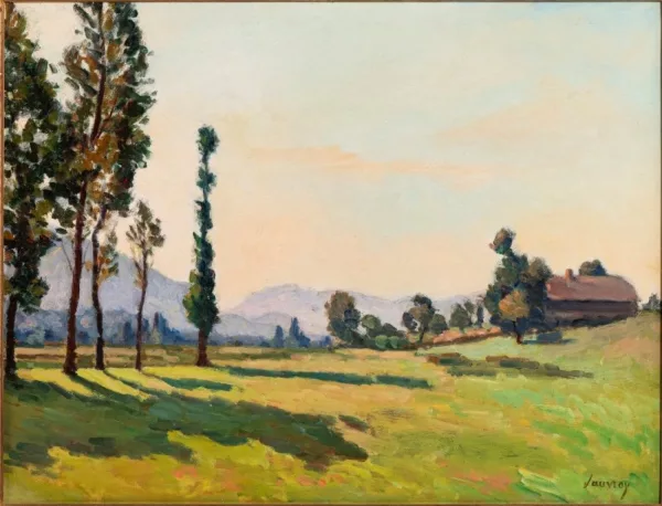 Abel Lauvray — Paysage d'Aix-les-Bains