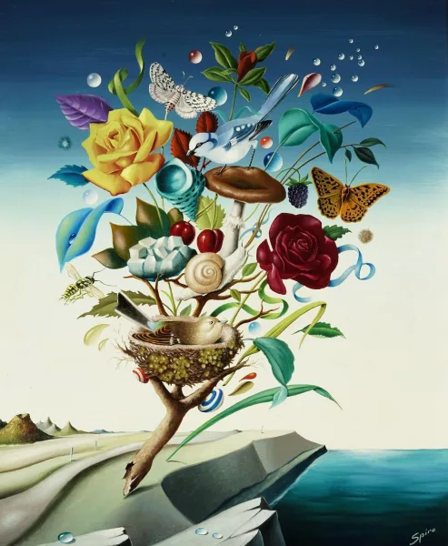 Georges Spiro — Composition surréaliste