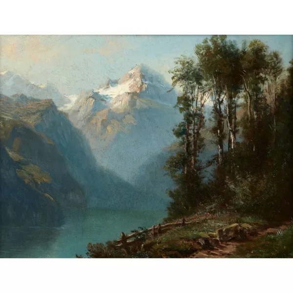 Leberecht Lortet — Blick auf den Vierwaldstättersee.