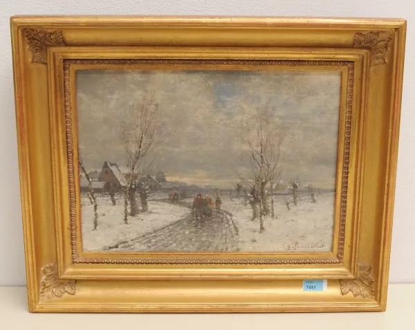 Johann Jungblut — Winterlandschaft