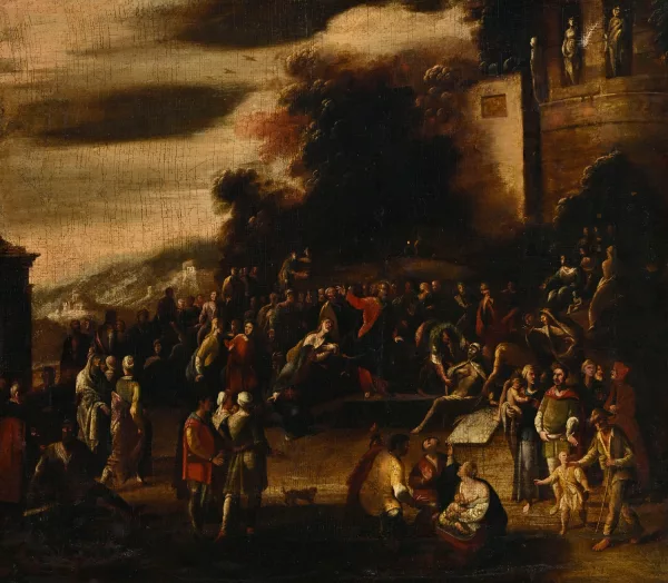 Scipione Compagno — Résurrection de Lazare
