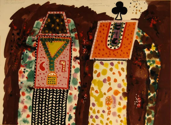 Alan Davie — Insignias for late summer no 6, 1969