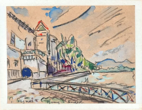Paul Signac — Bourg St. Andéol