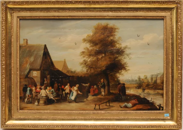 Abraham Teniers — Attribué à Teniers, Abraham — zugeschrieben Dorffest