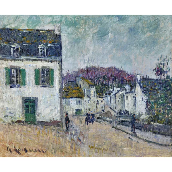 Gustave Loiseau — "Rue à Pont-Aven".