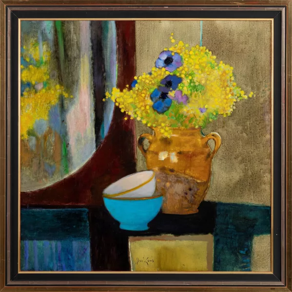 René Genis — "Mimosas au miroir",