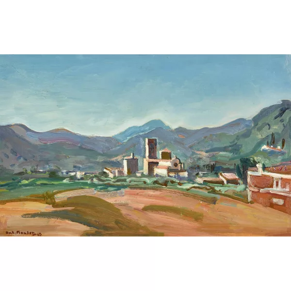 André Planson — "Monastère de Praglia (Padova)".