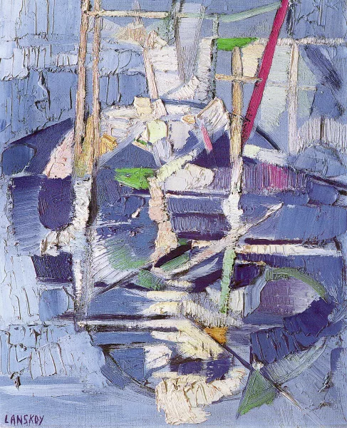 André Lanskoy — Le miroir, 1958