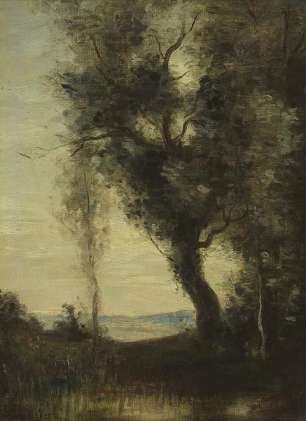 Paul Désiré Trouillebert — Arbres en contrejour