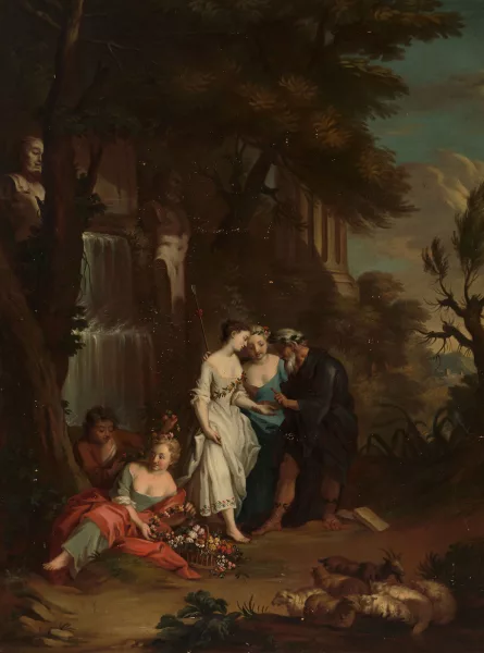 François Boucher — Kopie — Die Wahrsagung