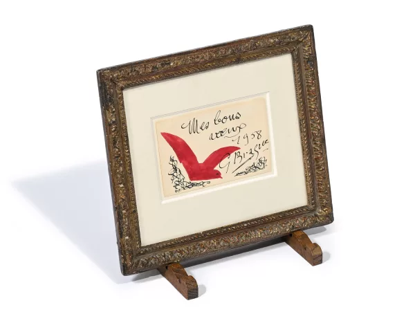 Georges Braque — "Mes bons voeux"