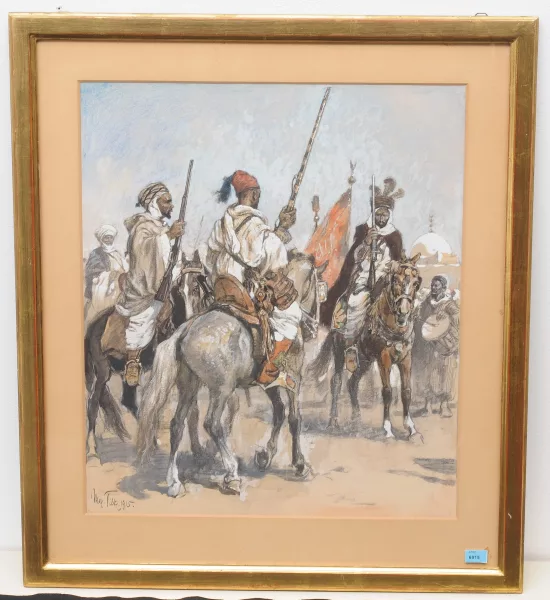 Max Tilke — Krieger zu Pferd