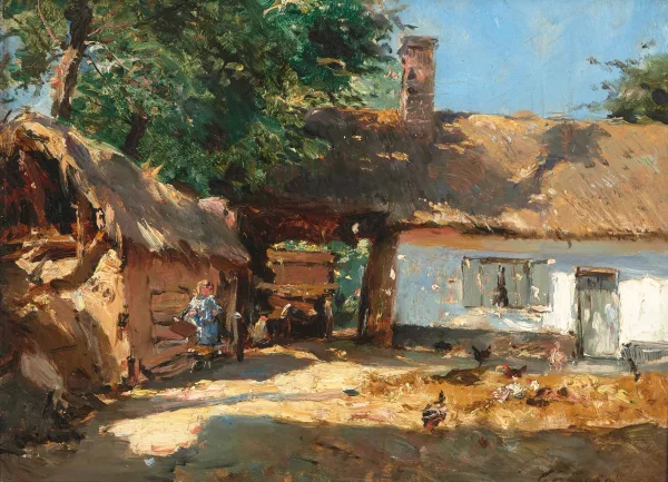 Julien Gustave Gagliardini — Bauernhof