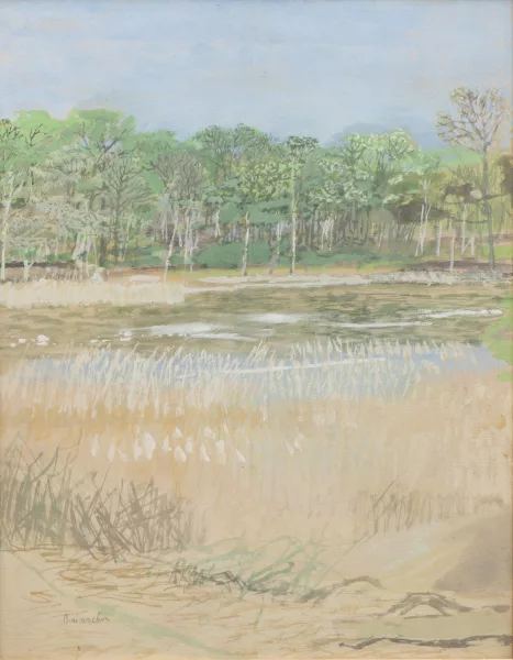 Maurice Brianchon — Der Teich von Gambais