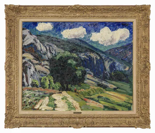 René Seyssaud — Paysage rocheux