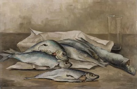 Eberhard Viegener — Hering-Stilleben