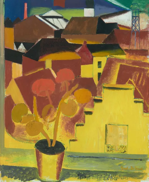 Gustave de Smet — Fenêtre sur la ville