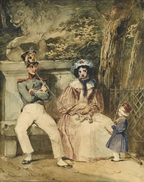 Nicolas Toussaint Charlet — Scena di vita