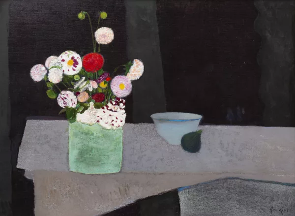 René Genis — Les dahlias pompons