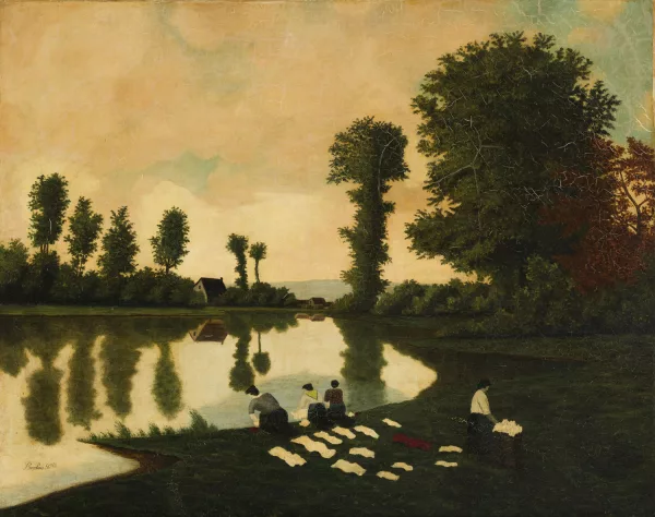 Camille Bombois — "Les Lavandières"
