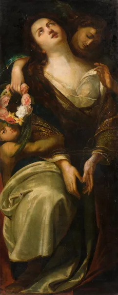 Giulio Cesare Procaccini — Kopie Heilige Cäcilia