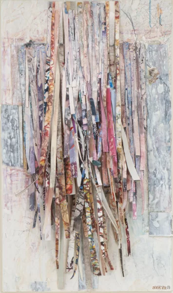 Franz Beer — Franz BEER (1929-2022), 'Sans titre', technique mixte et collage