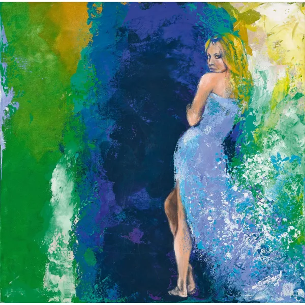 Thomas Aeffner — Stehende junge Frau.