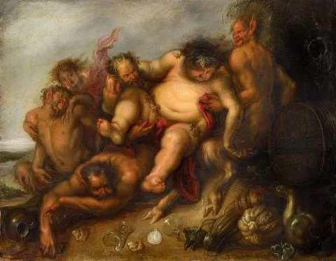 Simon de Vos — Der Triumph des Silen