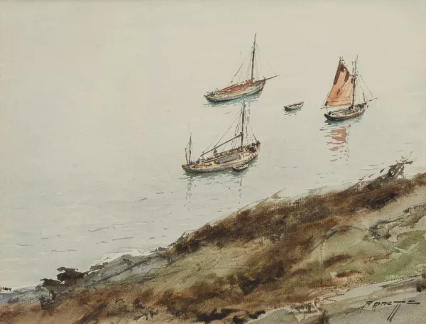 Pierre Brette — Bateaux de pêche