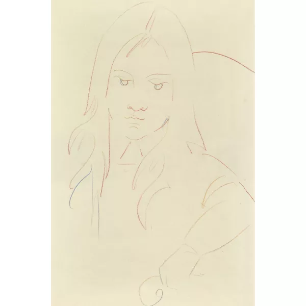 Jean Cocteau — « Porträt von Hinano ».