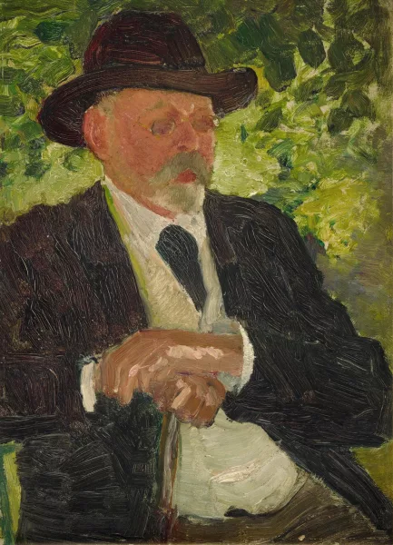 Ernst Oppler — Portrait von Theodor Oppler, Grossonkel des Künstlers