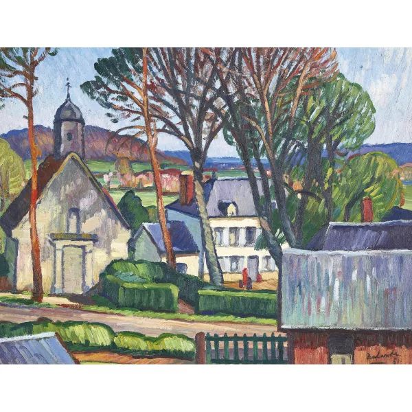 Gaston Balande — "Pont-Authou, Normandie".