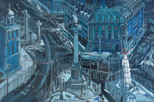 Edward Dwurnik — Kolumna Zygmunta, 1982
