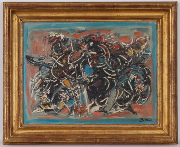 Pierre Bosco — Combat de coqs