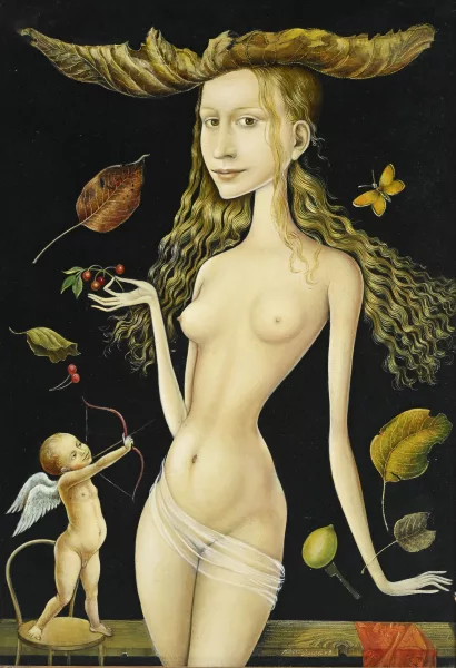 Eduard Klell — Venus und Amor