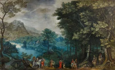 David Vinckboons — Die Taufe des Mohrenkämmerers